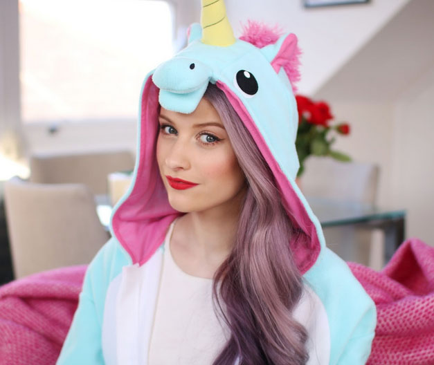 blue unicorn onesie