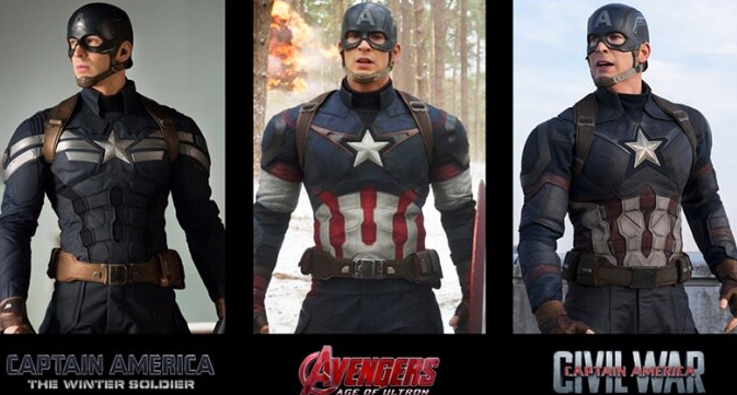 captain america costume suits kinds